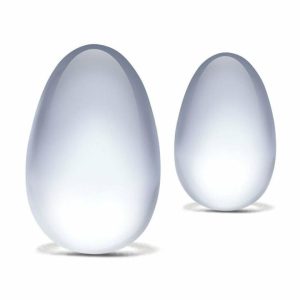 Kegel Exercise | Glass Yoni Eggs 2 Piece Set