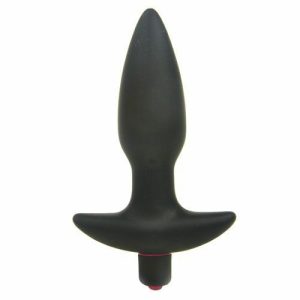 Vibrating Butt Plugs | Silicone Butt Plug With Vibrating Bullet